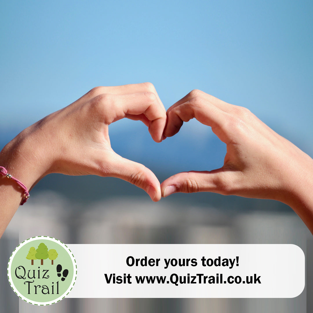 Walking is good for us all - a Quiz Trail is a great excuse to go for a walk! Fun facts!