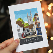 Ashford A6 Greeting Card