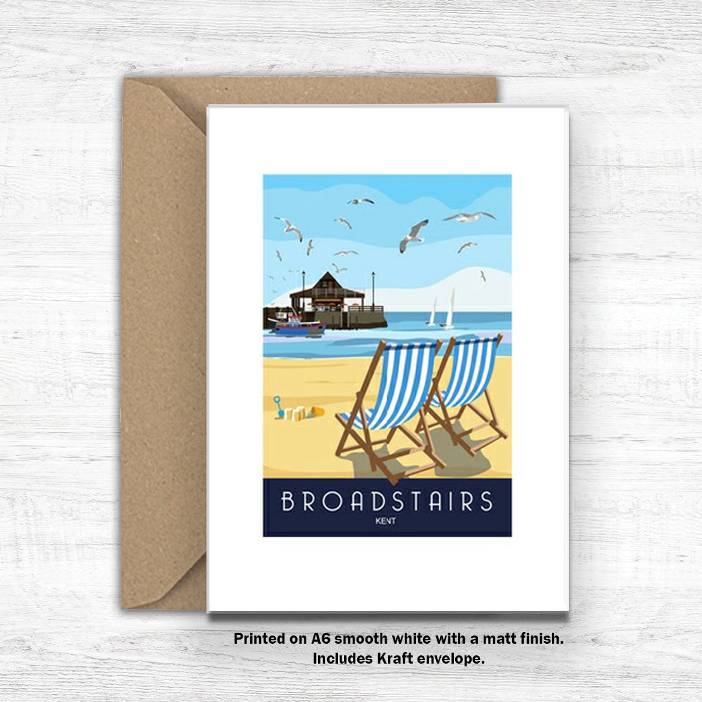 Broadstairs A6 Greeting Card