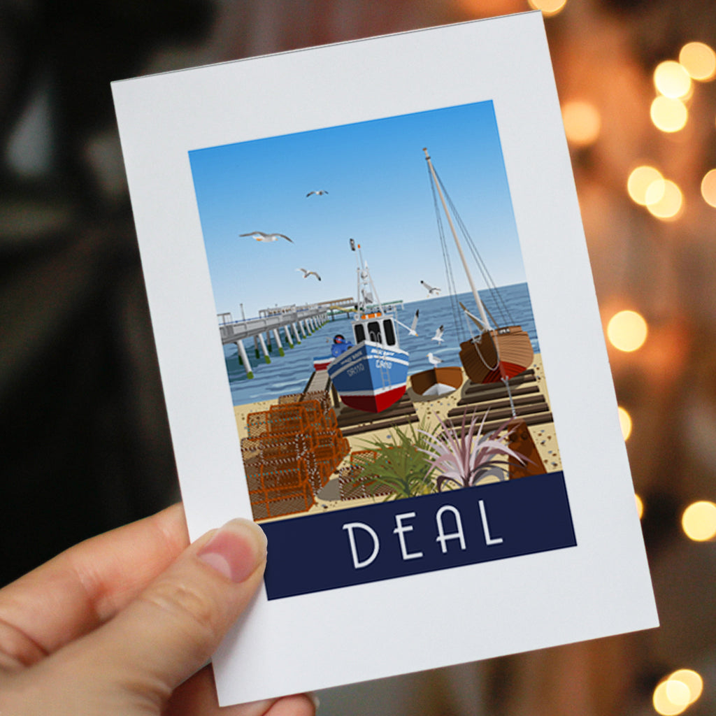 Deal A6 Greeting Card