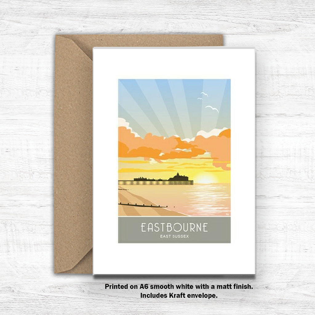 Eastbourne A6 Greeting Card