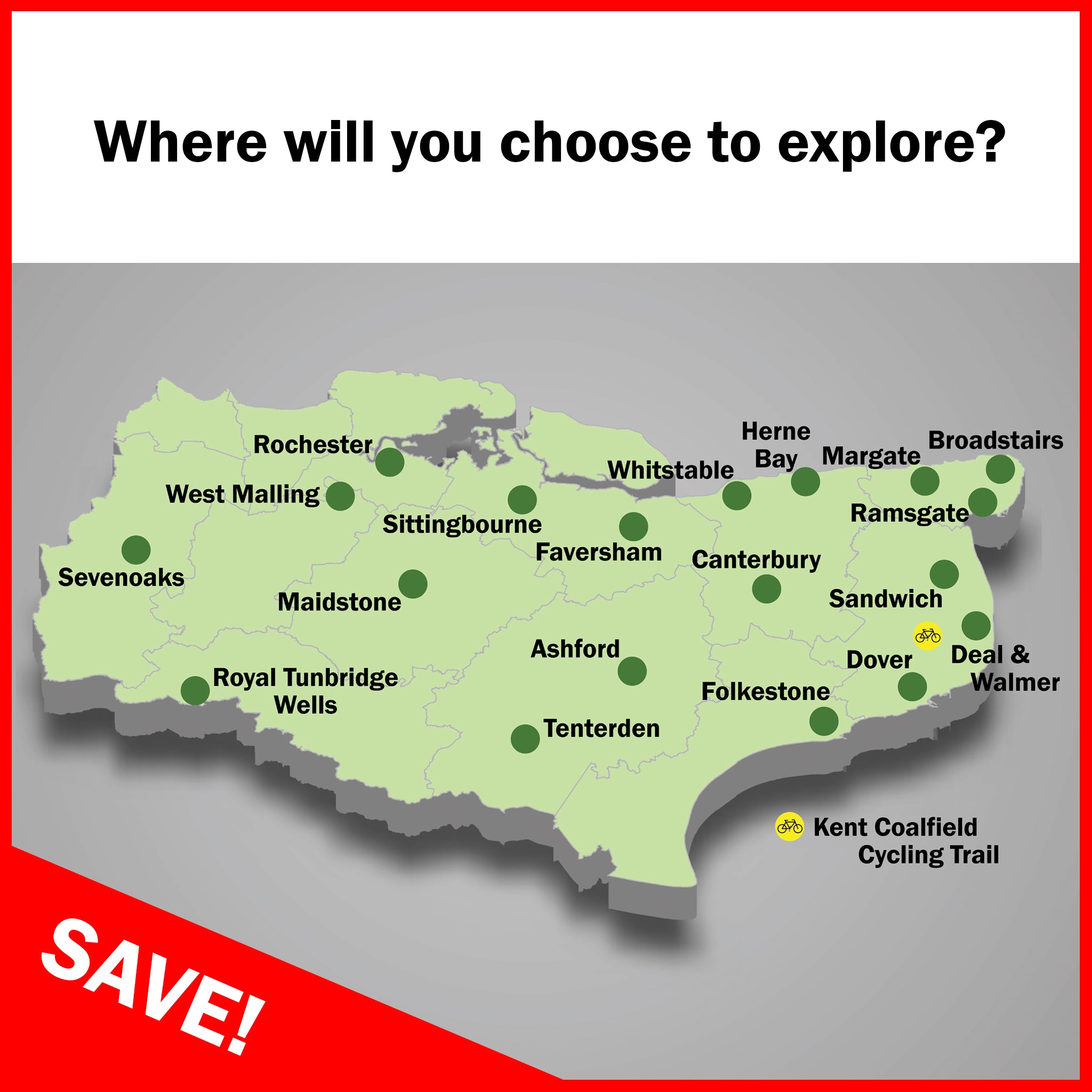 Choose any 4 Kent Quiz Trails for ONLY £19!