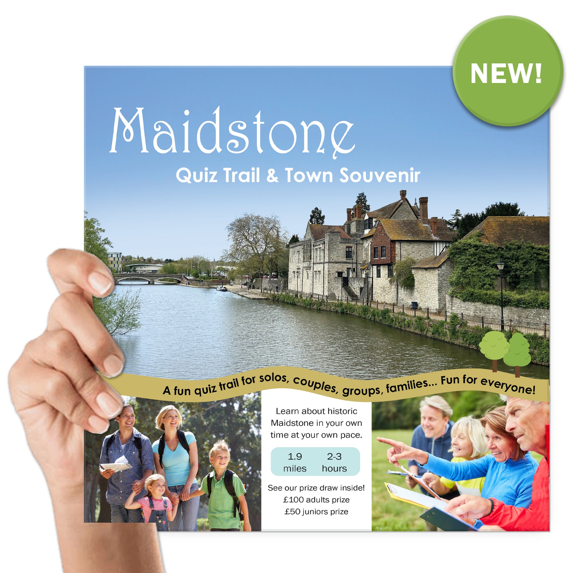 Explore Maidstone with the Maidstone Quiz Trail and Town Souvenir!