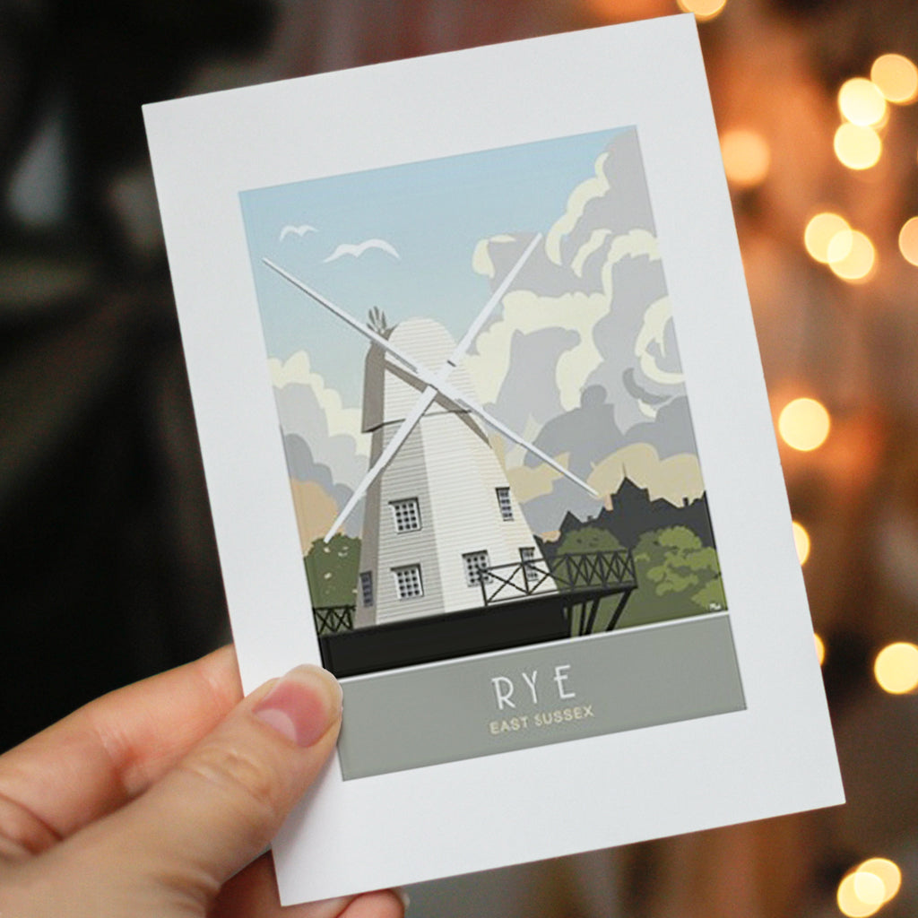 Rye A6 Greeting Card