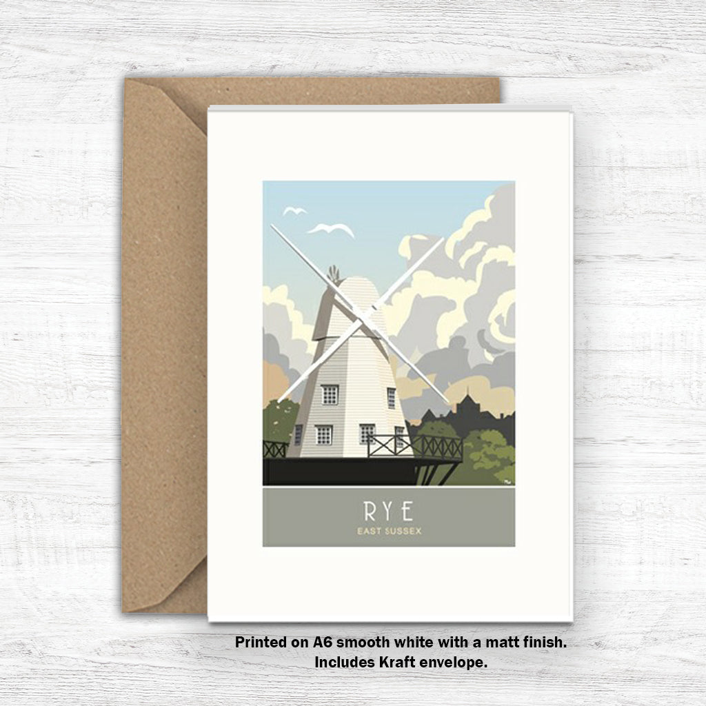 Rye A6 Greeting Card