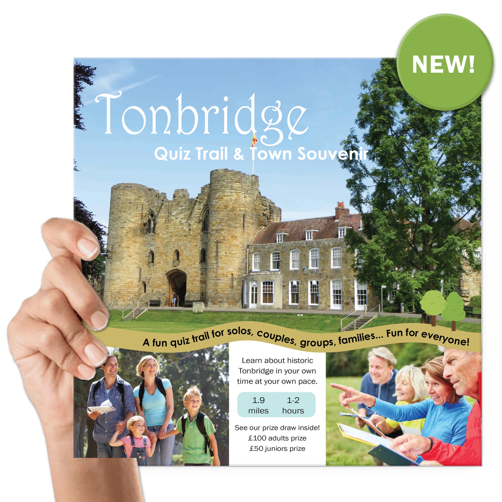 Explore Tonbridge with the Tonbridge Quiz Trail and Town Souvenir!