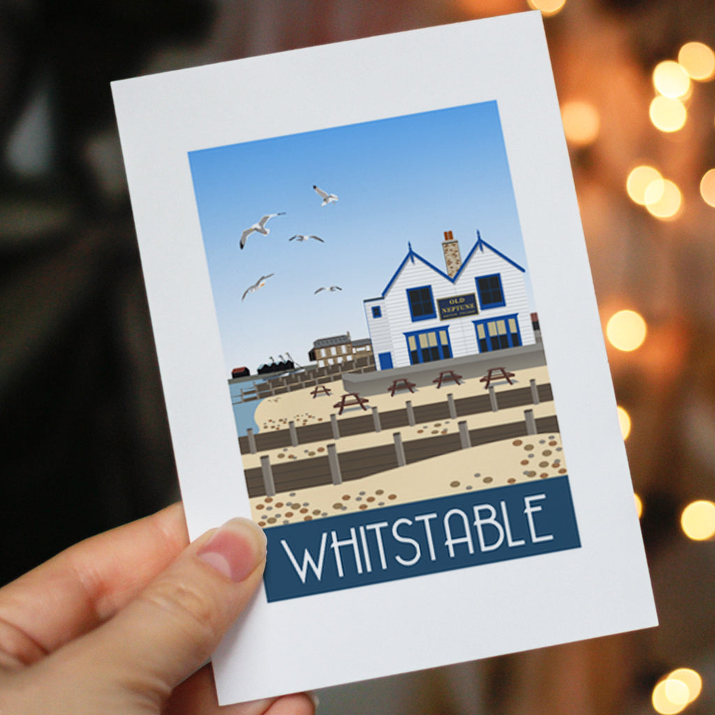 Whitstable A6 Greeting Card