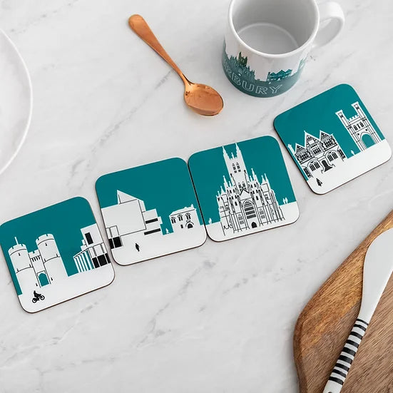 Canterbury - Set of 4 Skyline Coasters