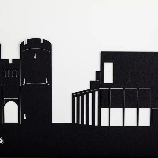 Canterbury - Skyline Papercut Craft Print