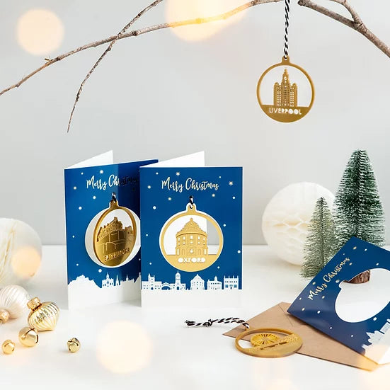 Deal - Bauble Christmas Card